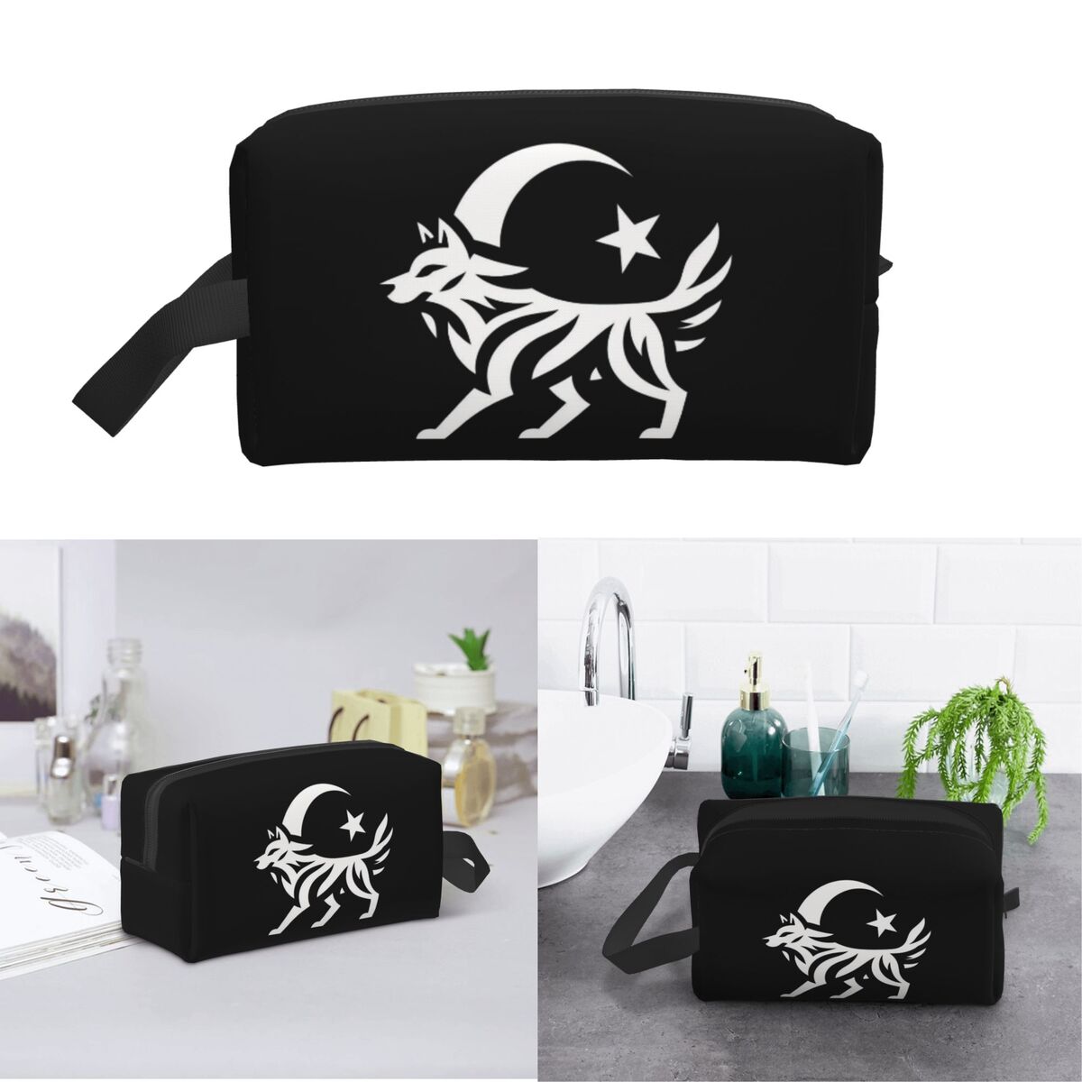 Beauty Makeup Songs - Bozkurt Song Logo Makeup Bag Cosmetic