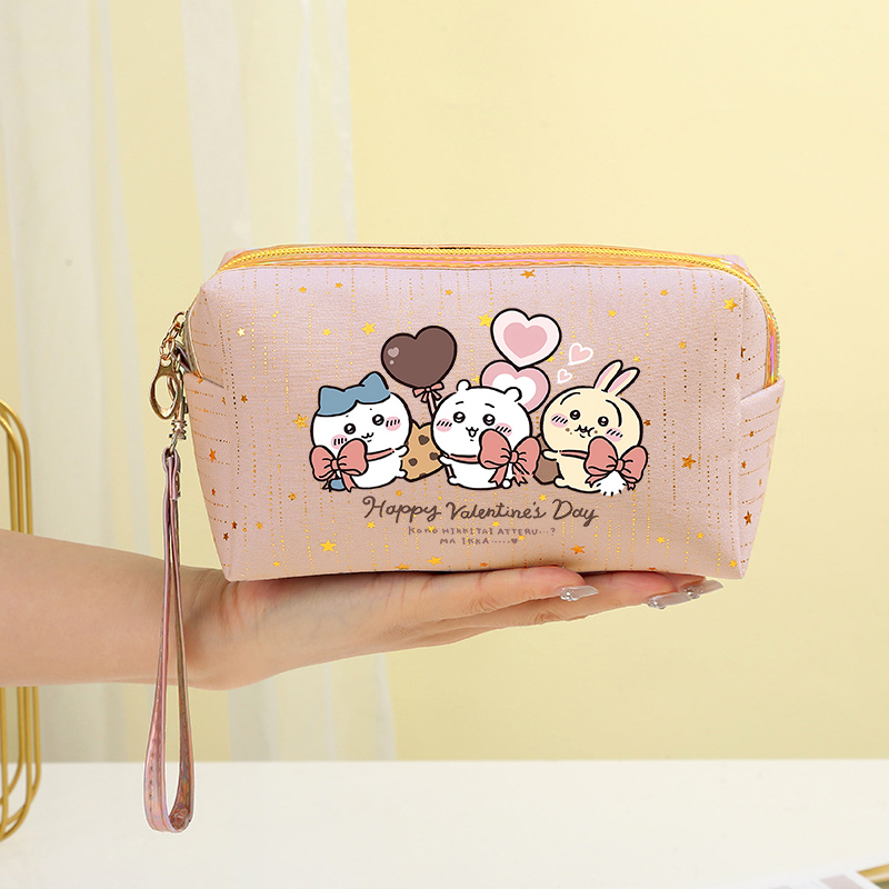 Beauty Preservation Makeup Bag - Chiikawas Hachiware Usagi Makeup Bag Kawaii