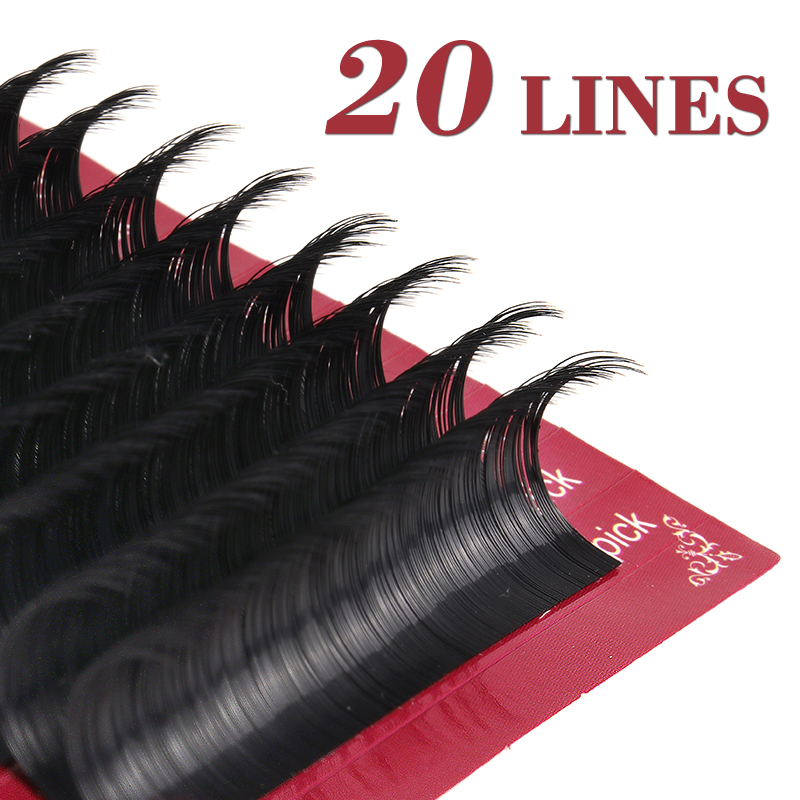 J Beauty Makeup - Dassen 20rows Classic Individual Eyelashes Extension