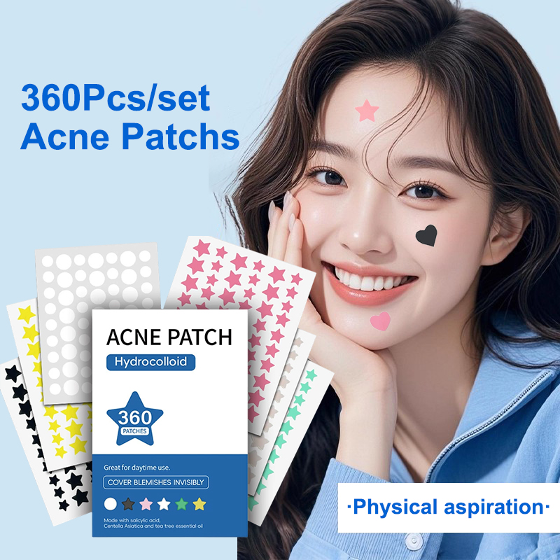 Beauty Of Makeup - 360Pcs Colorful Invisible Pimple Removal Anti-Acne