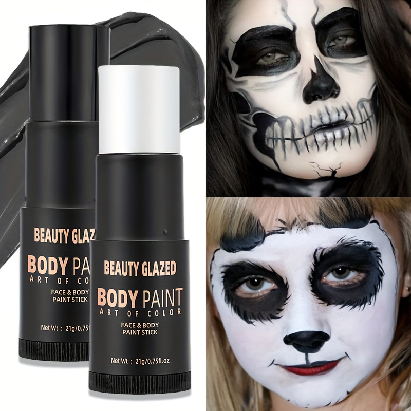 Beauty Vampire Makeup - 5-Color Face & Body Paint Stick,Easy