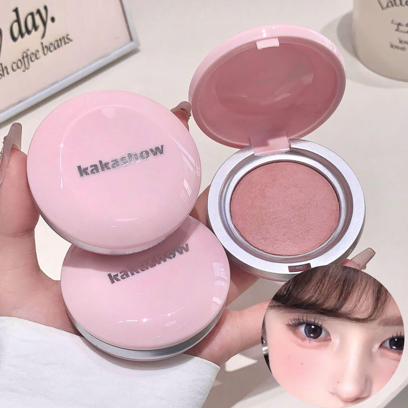 J Beauty Makeup - Kakashow Single Color Blush Silky Matte