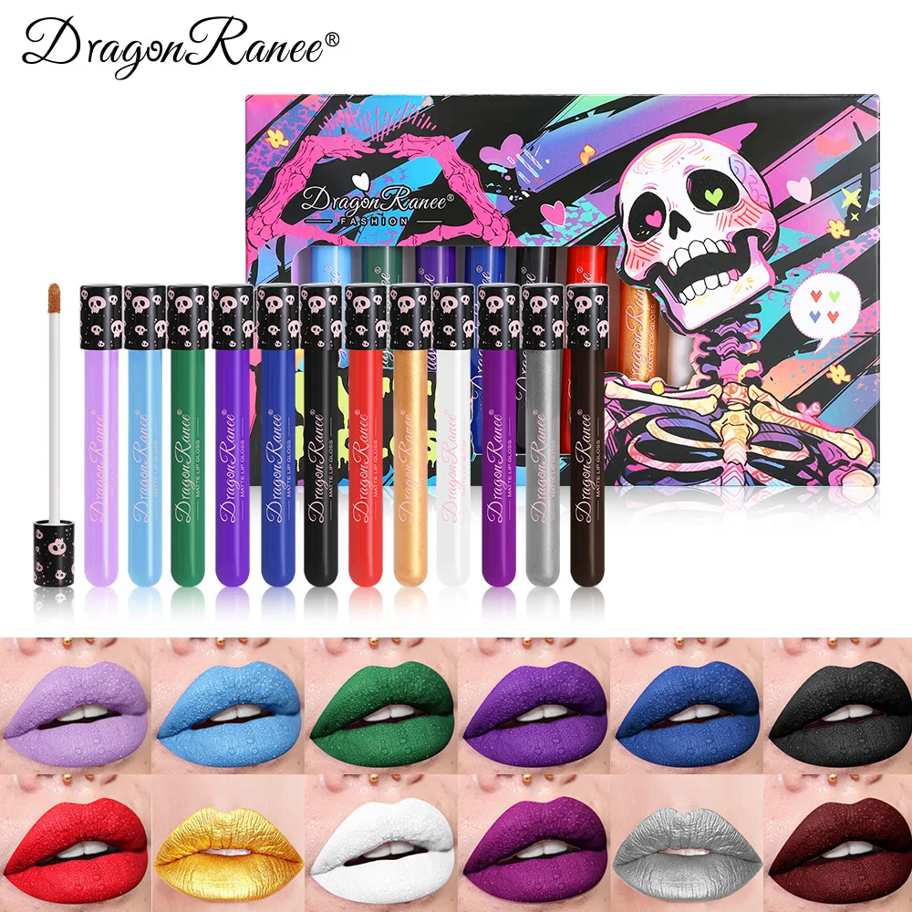 Beauty Vampire Makeup - Matte Lip Glaze 12 Colors Waterproof