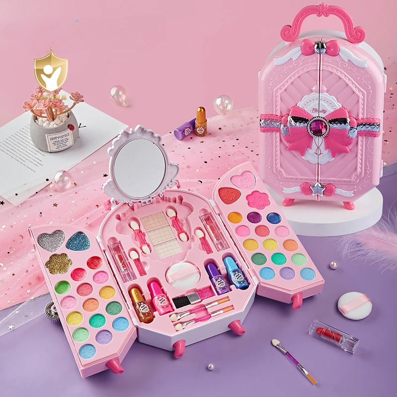 Beauty Makeup For Girl - Safe Cosmetic Toy for Girl Princess