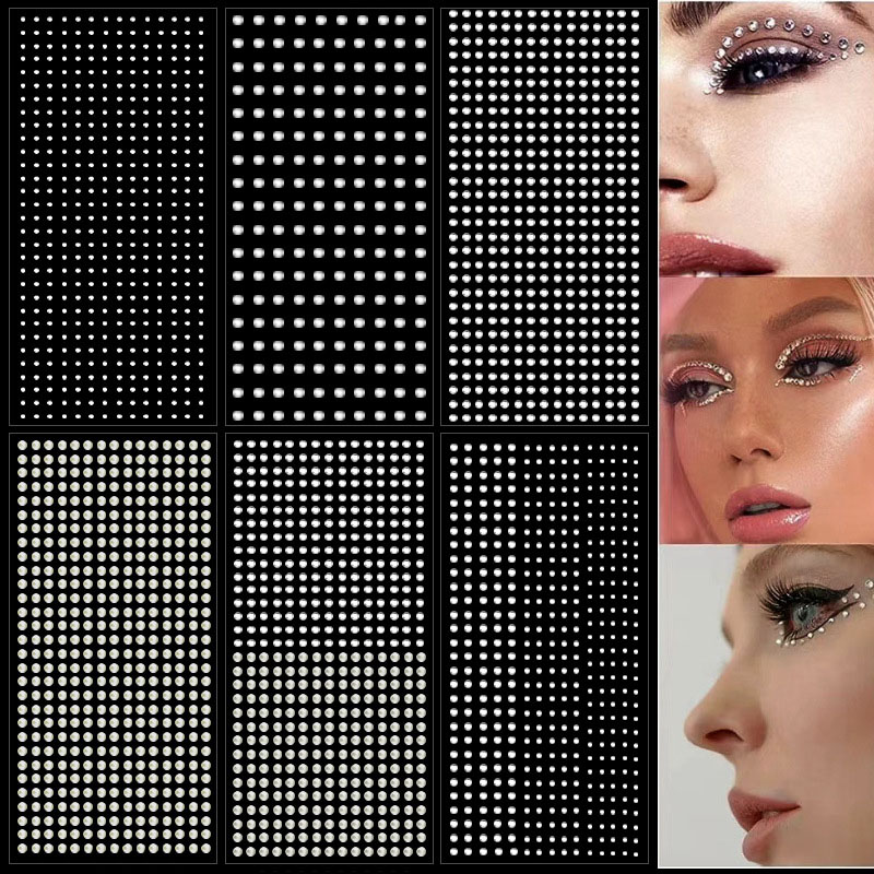 3D 2/3/4mm Temporary Tattoo St - огляд і ціна Beauty Gems Makeup