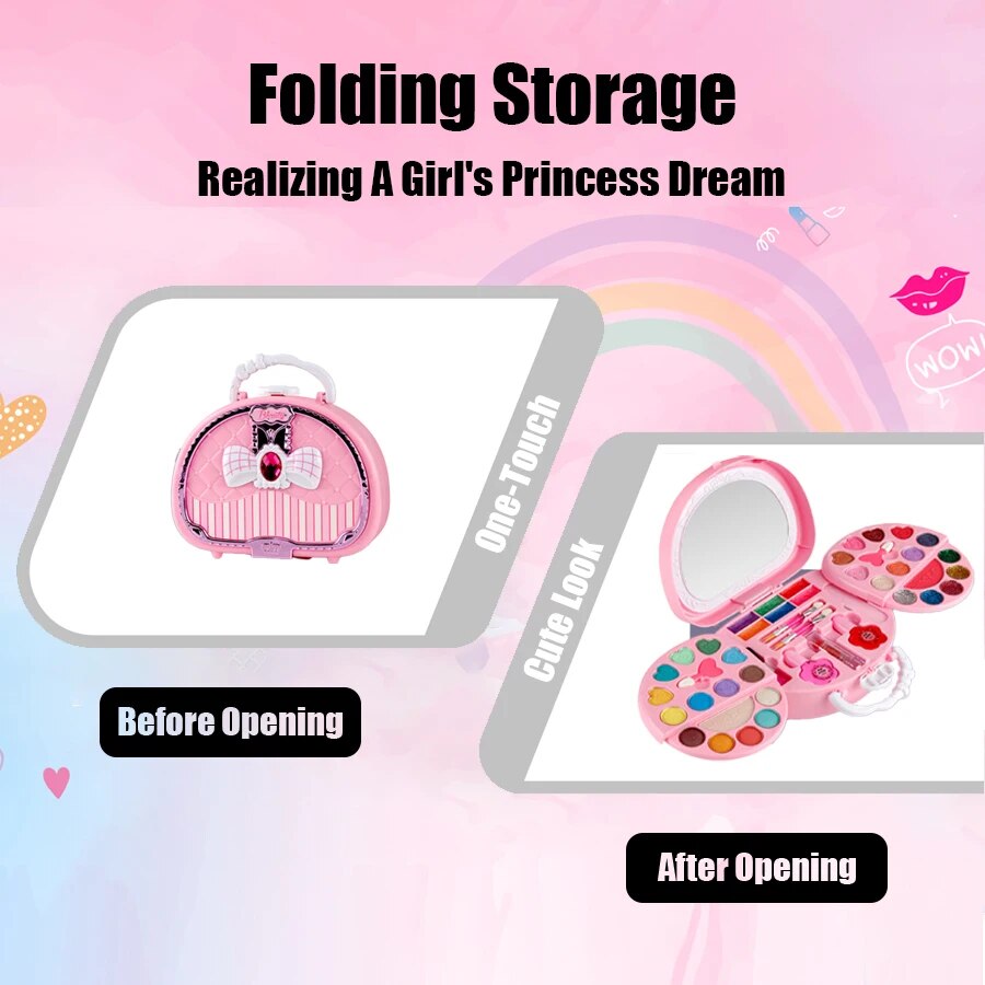 Kids Beauty Toys Makeup Kit Li - огляд і ціна Beauty Makeup For Girl
