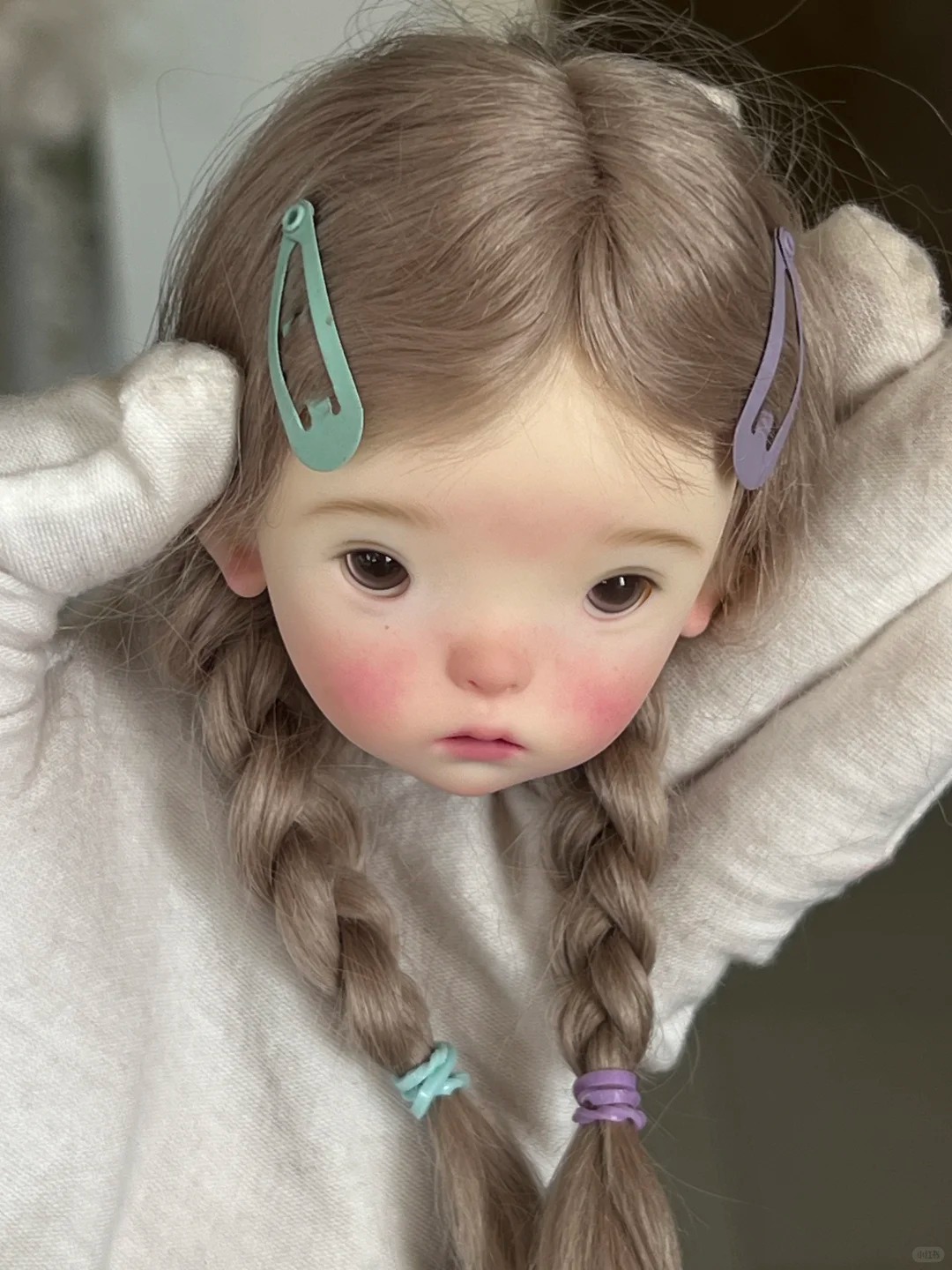 SD BJD Doll 1/6 Landoudou Head - огляд і ціна Beauty Makeup Girl