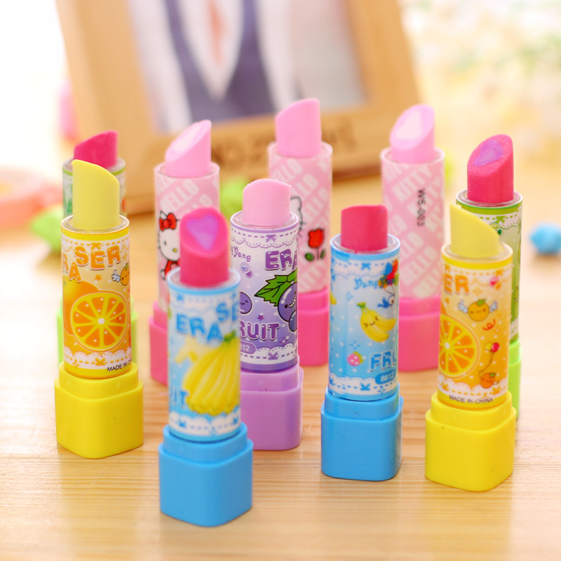 10Pcs Cartoon Fruit Lipstick S - огляд і ціна Beauty Makeup News