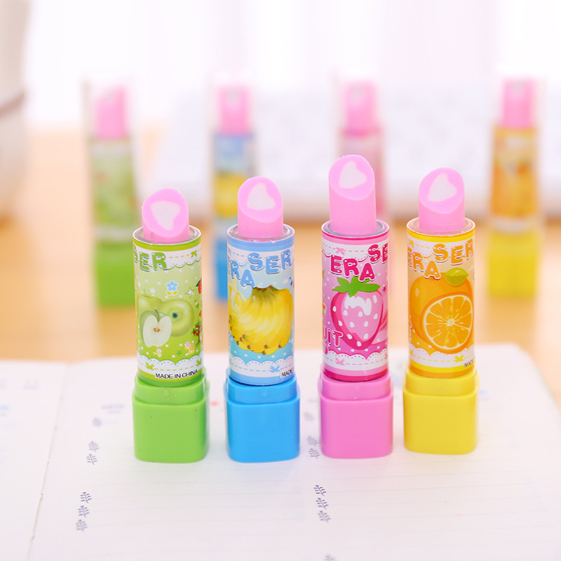 10Pcs Cartoon Fruit Lipstick S - огляд і ціна Beauty Makeup News