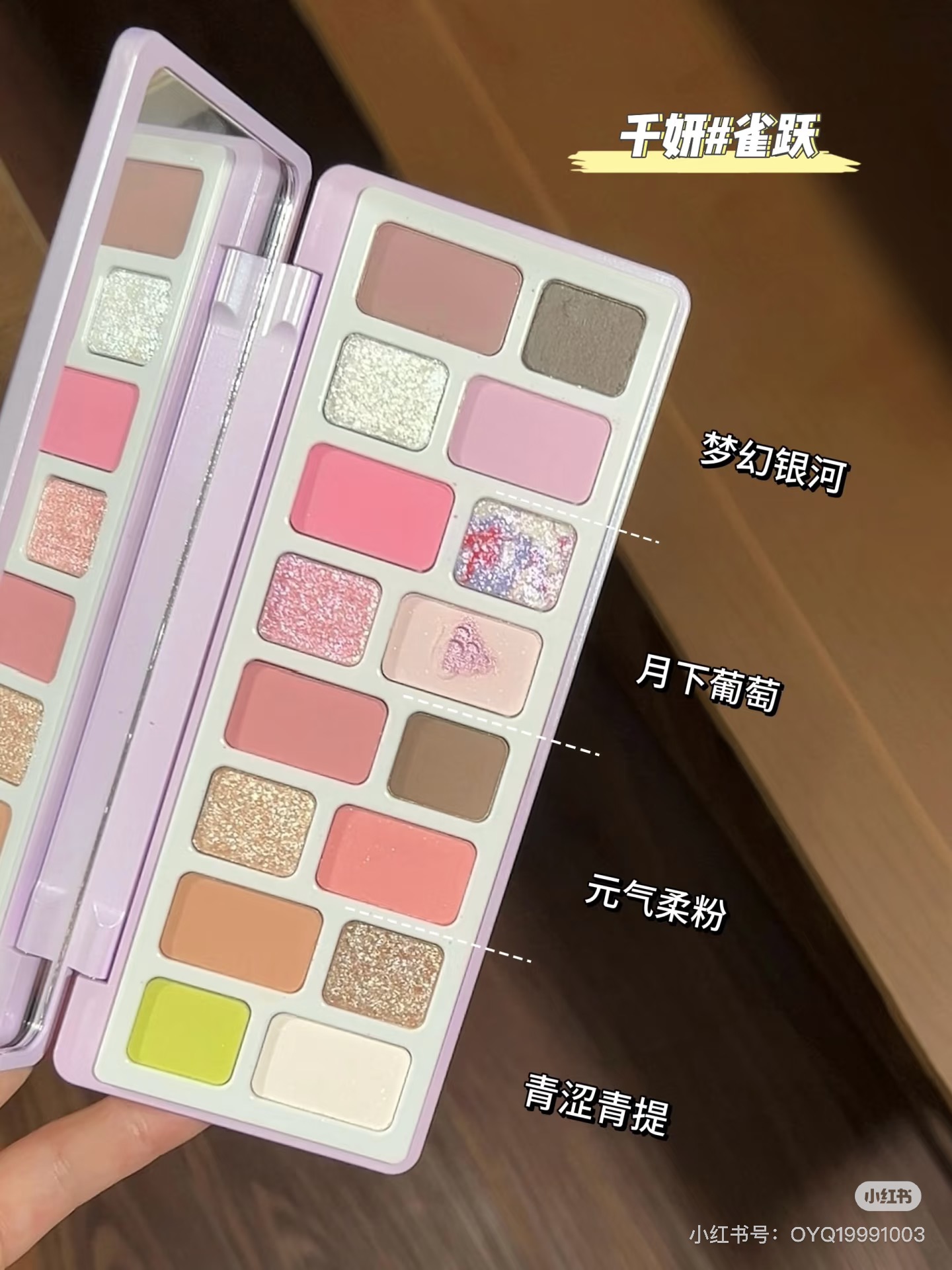 Cheeryep QianYan 16 Colors Eye - огляд і ціна Eyeshadow Palette