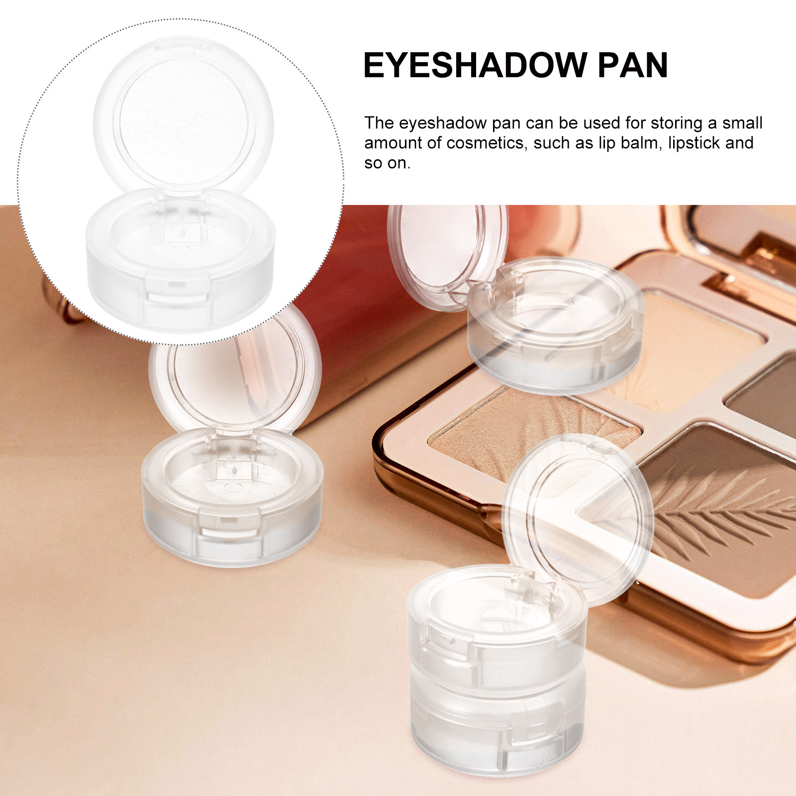 4Pcs Eyeshadow Pans Plastic Pa - огляд і ціна Eyeshadow Palette