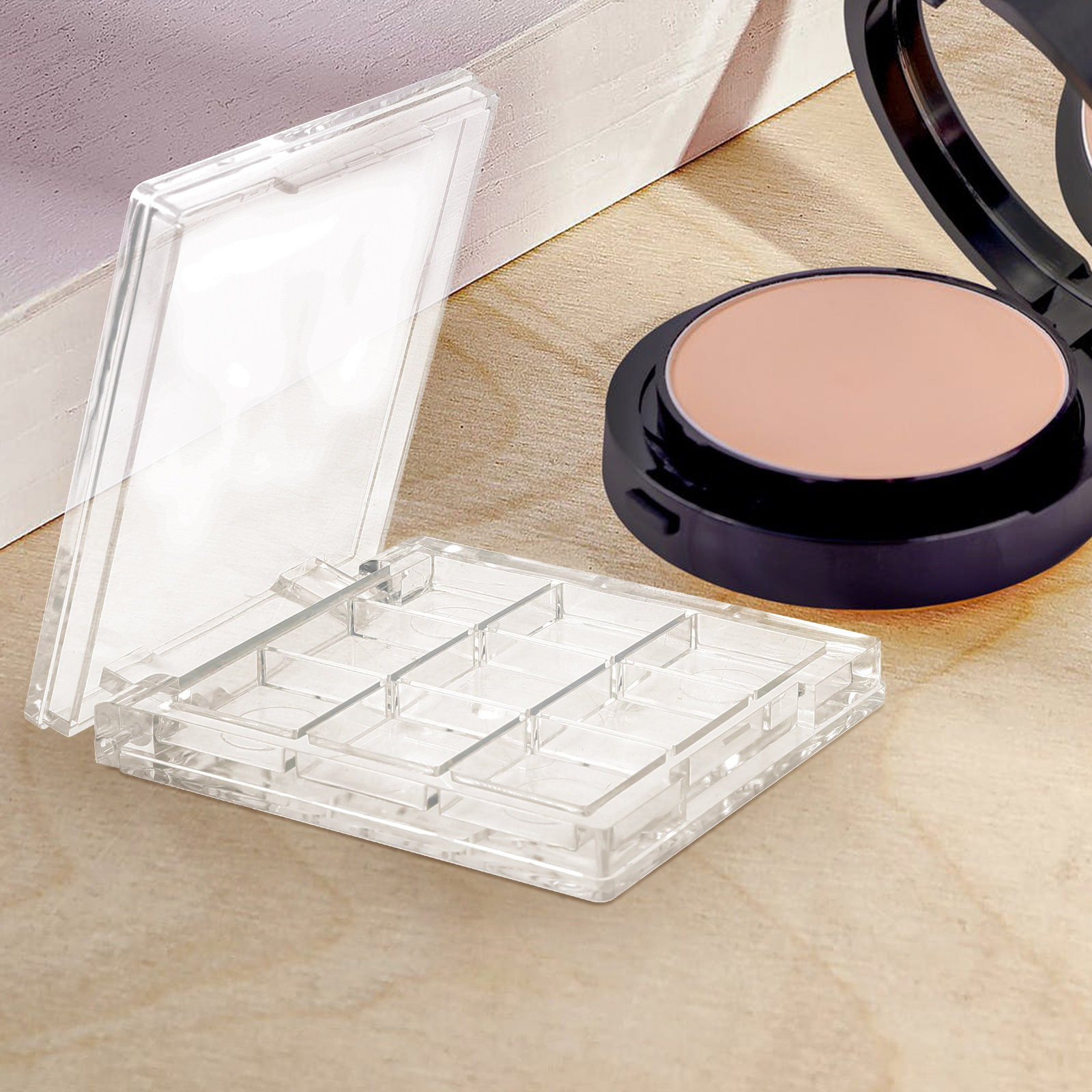 4Pcs Eyeshadow Palette Empty R - огляд і ціна Eyeshadow Palette