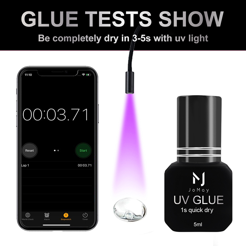 JOMAY UV Glue Set 5ML Eyelash  - огляд і ціна J Beauty Makeup