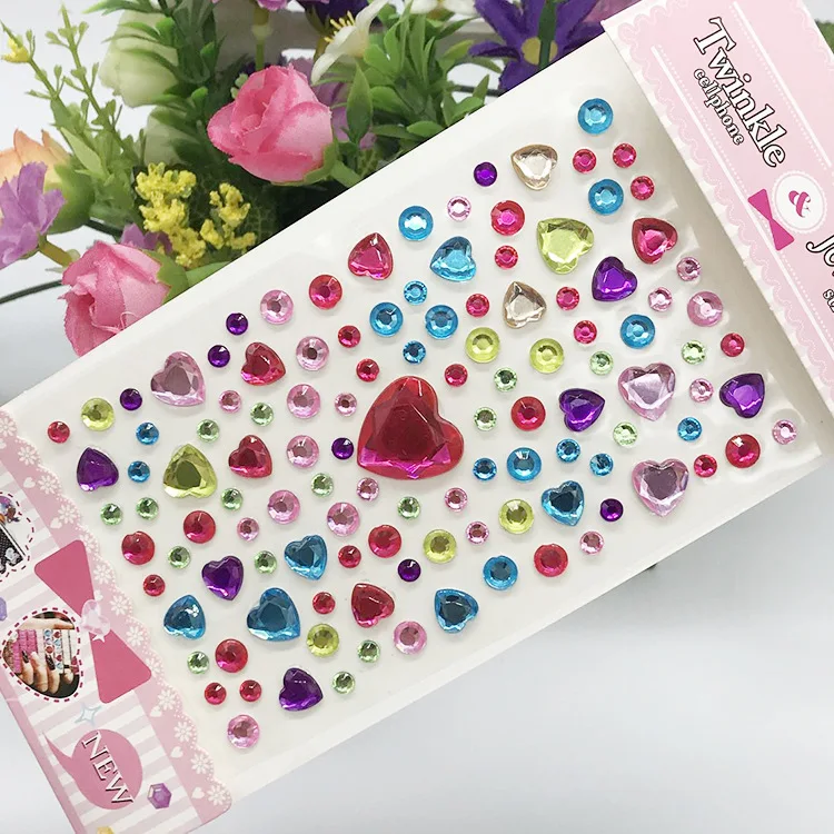 Kids Sticker Toys Face Jewelry - огляд і ціна Beauty Gems Makeup