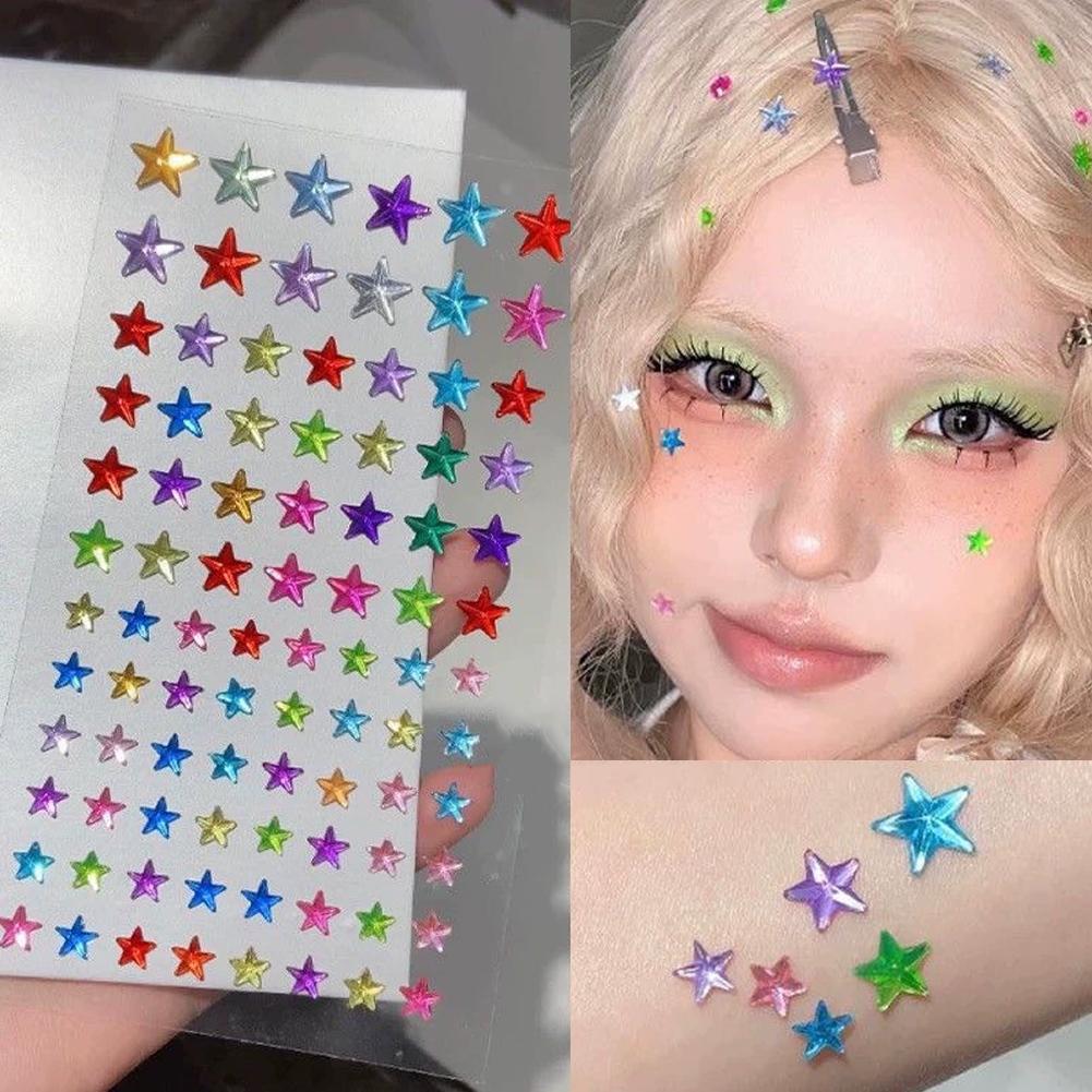 Self-Adhesive Face Rhinestones - огляд і ціна Beauty Gems Makeup