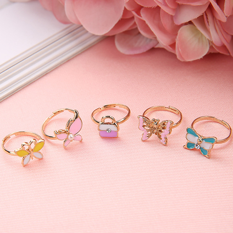 10/20 pcs Children Cute Ring A - огляд і ціна Beauty Makeup Girl