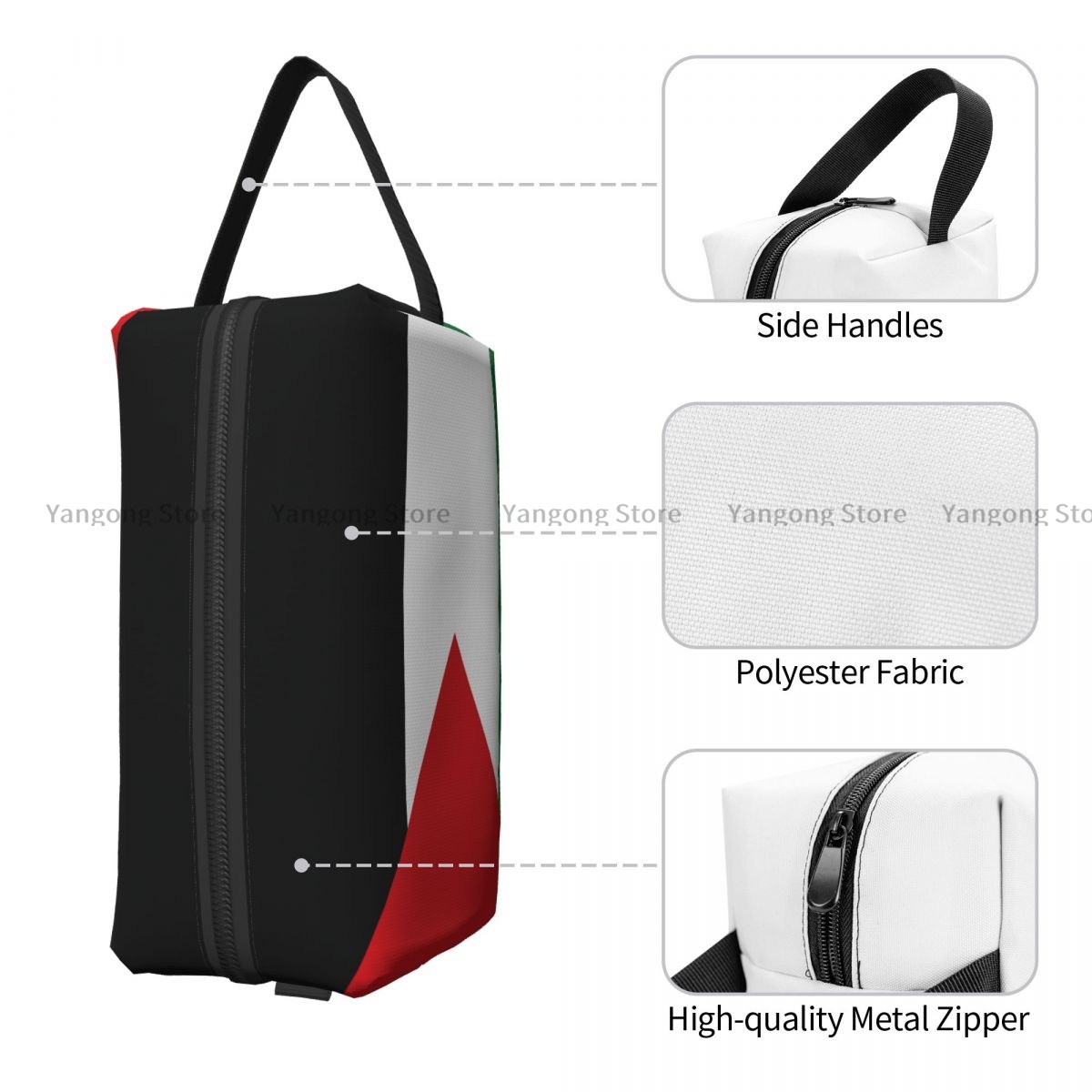 Travel Toiletry Bag Palastaine - огляд і ціна Makeup Beauty Necessaire
