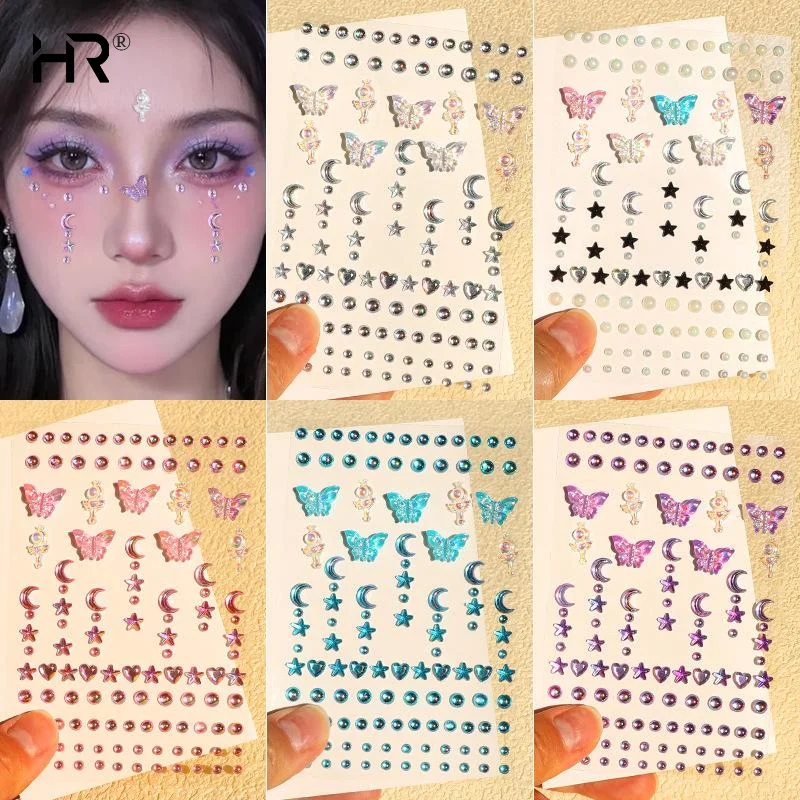Facial Rhinestone Sticker Butt - огляд і ціна Beauty Gems Makeup