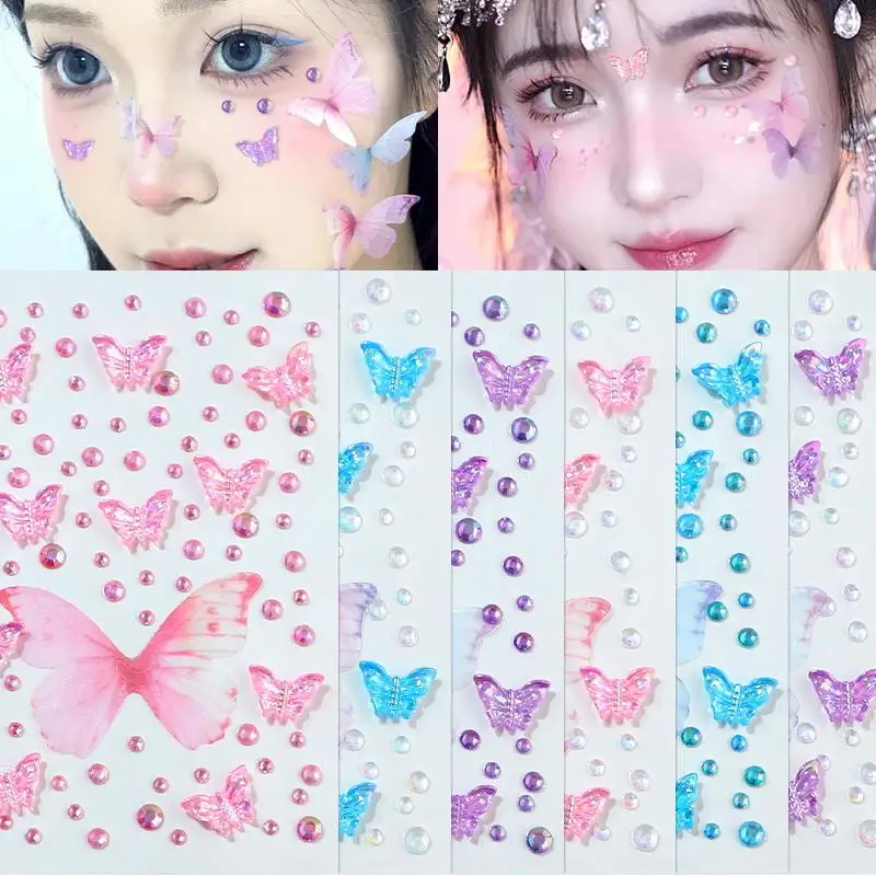 Facial Rhinestone Sticker Butt - огляд і ціна Beauty Gems Makeup