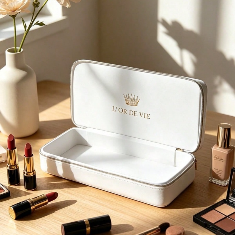 Dior’s Bag White Cosmetic Bag  - огляд і ціна Beauty Makeup Dior