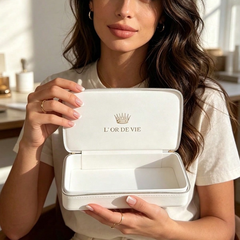 Dior’s Bag White Cosmetic Bag  - огляд і ціна Beauty Makeup Dior