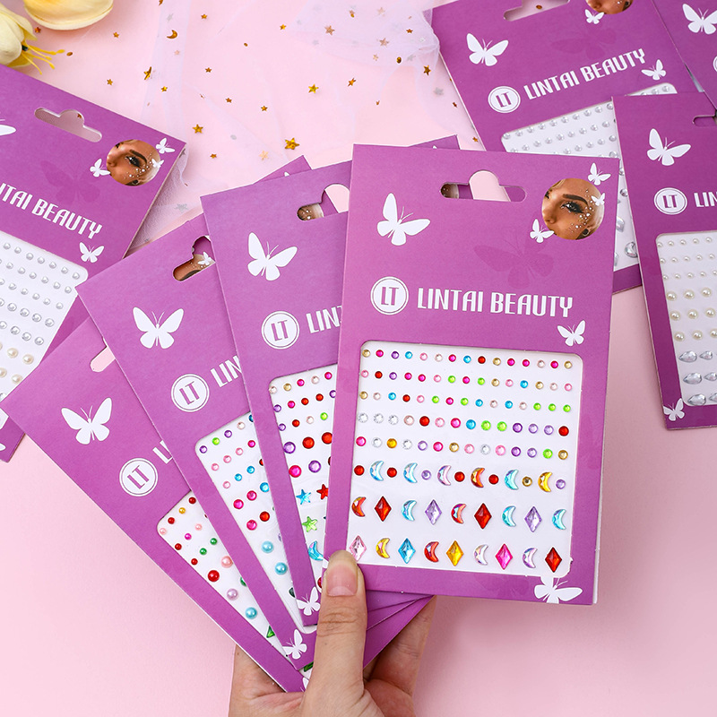 Hot Selling Face Gems Stickers - огляд і ціна Beauty Gems Makeup