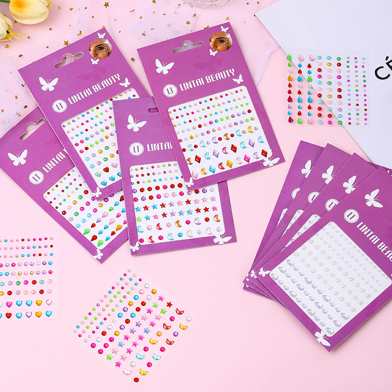 Hot Selling Face Gems Stickers - огляд і ціна Beauty Gems Makeup