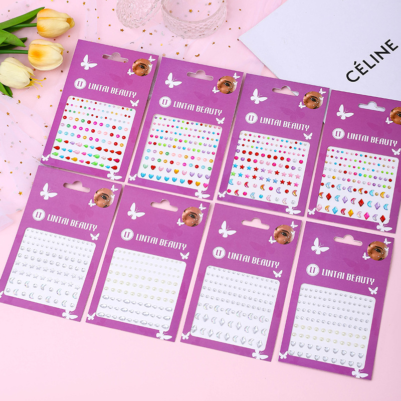 Hot Selling Face Gems Stickers - огляд і ціна Beauty Gems Makeup