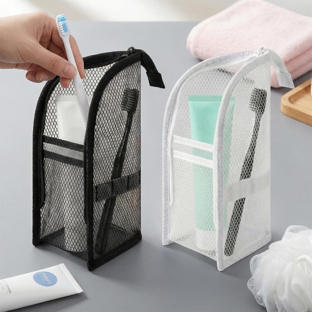 Mesh Toiletry Bag Breathable Q - огляд і ціна Beauty Preservation Makeup Bag