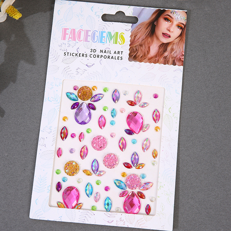 Self-adhesive Makeup Diamond E - огляд і ціна Beauty Gems Makeup