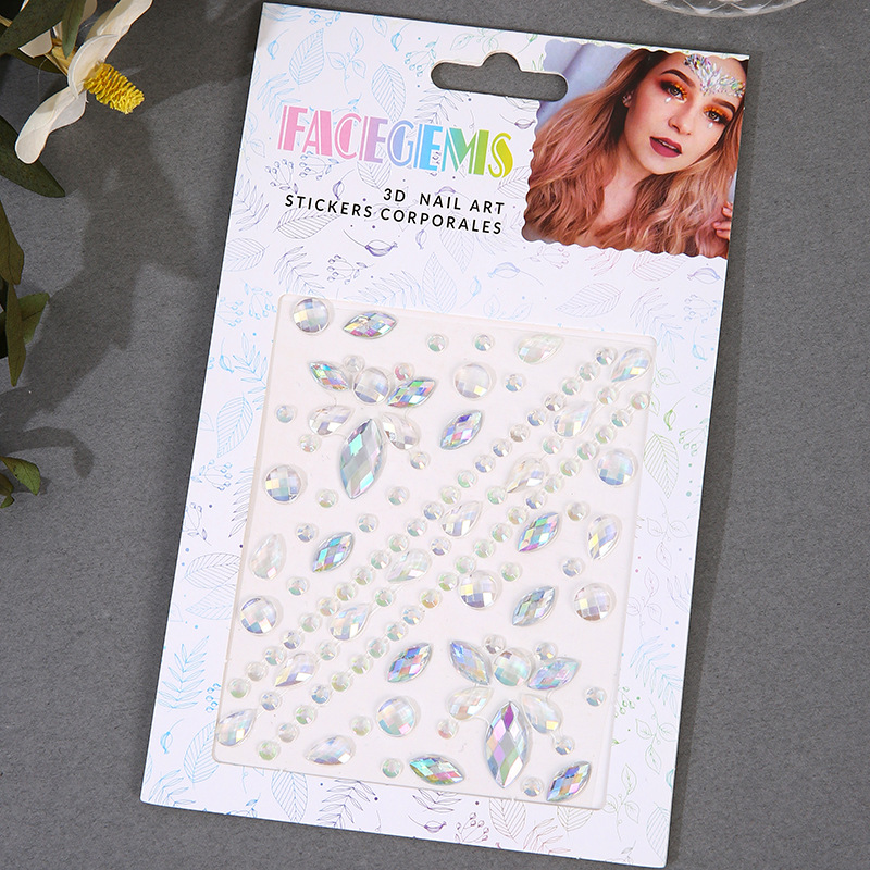 Self-adhesive Makeup Diamond E - огляд і ціна Beauty Gems Makeup