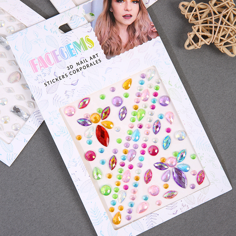 Self-adhesive Makeup Diamond E - огляд і ціна Beauty Gems Makeup