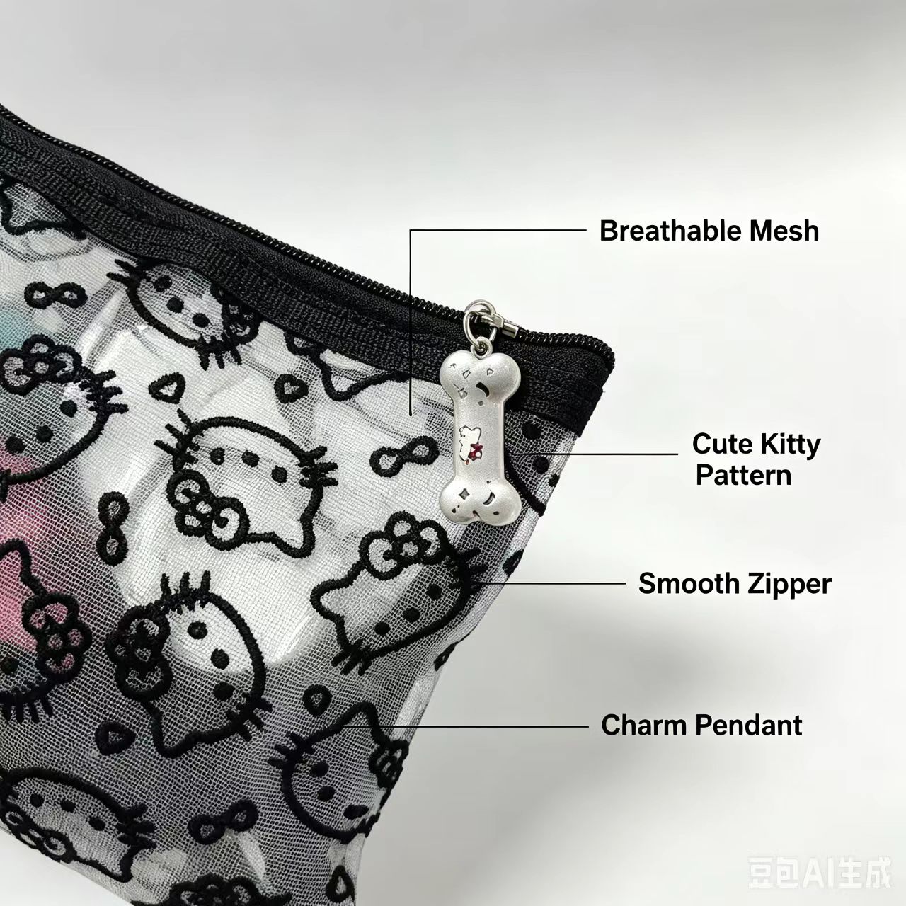 Mesh Cosmetic Bag Transparent  - огляд і ціна Beauty Preservation Makeup Bag