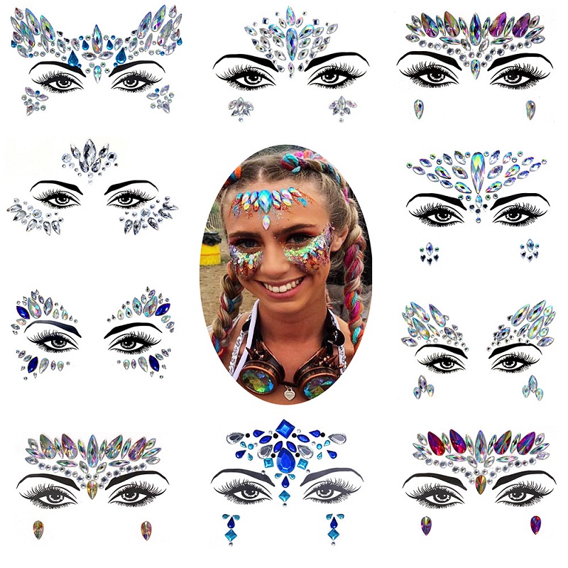 3D Rhinestone Bright Face Stic - огляд і ціна Beauty Gems Makeup