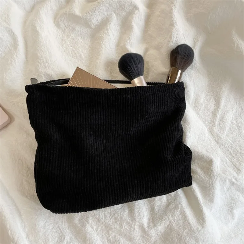 Corduroy Travel Cosmetic Bag P - огляд і ціна Beauty Preservation Makeup Bag