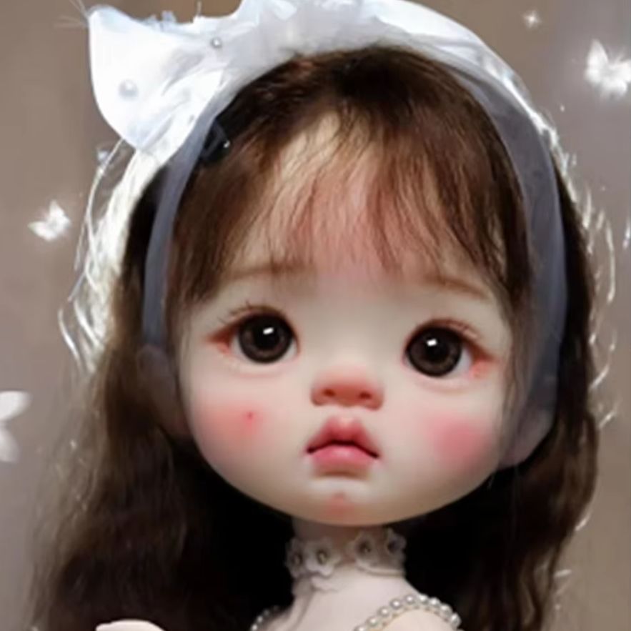 Amber Girl Head Resin Doll Par - огляд і ціна Beauty Makeup Girl